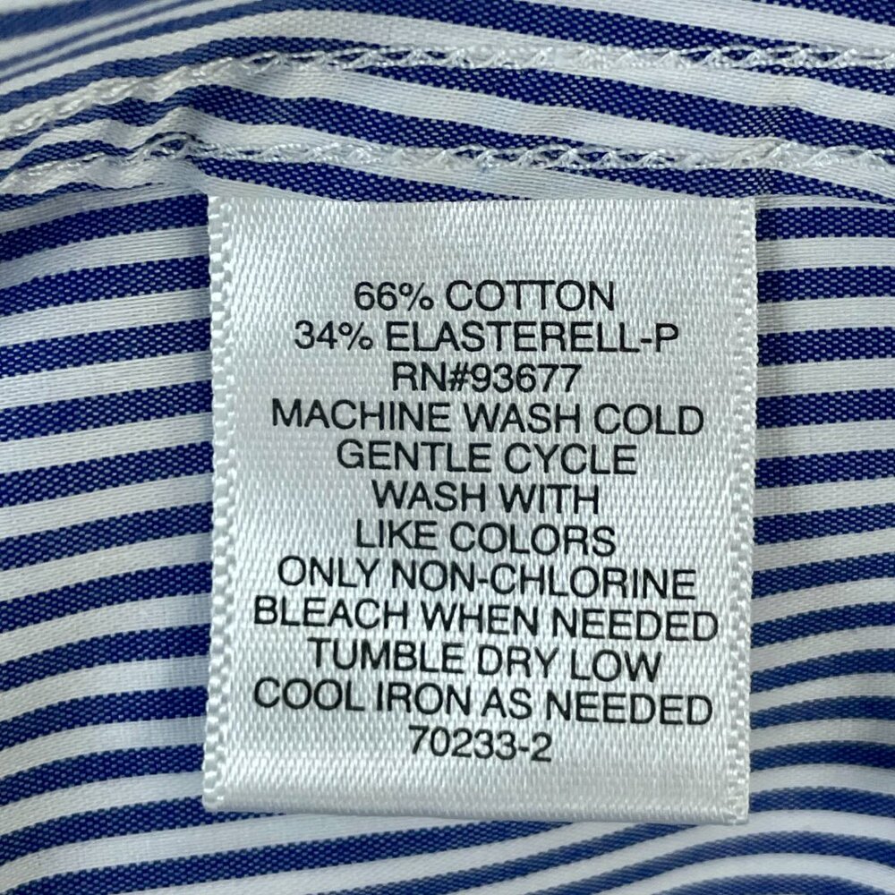 Liz Claiborne Striped Women's Blouse Size XL - Picture 9 of 10